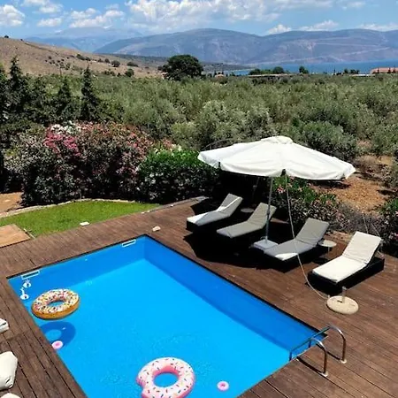 Georges Galaxidi, Family, Pool And Garden Galaxídhion