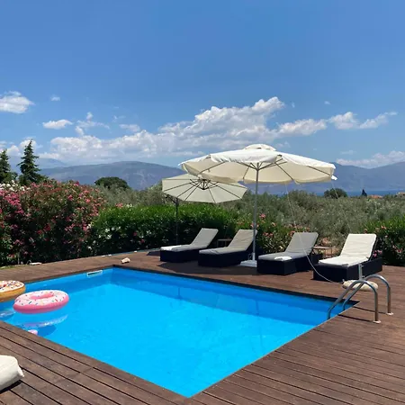 Georges Galaxidi, Family, Pool And Garden *